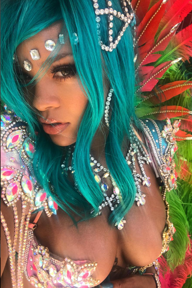 Proof That Rihanna Has Slayed in Any and Every Hair Color
